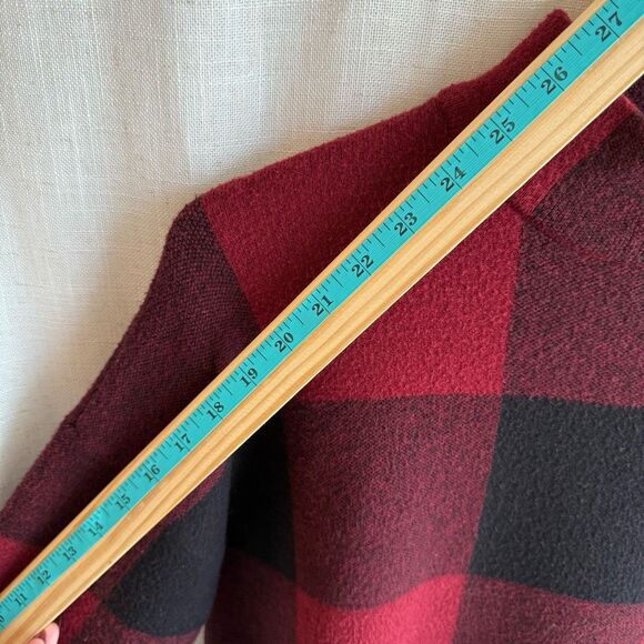 Max Studio Buffalo Plaid Mock Neck Sweater Size L Cozy Fall Layer Check Capsule - Picture 14 of 14